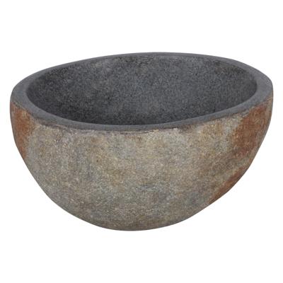 Saniclear Natural riviersteen waskom 30-39cm Saniclear Natural riviersteen waskom 30-39cm