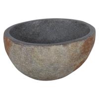 Saniclear Natural riviersteen waskom 30-39cm