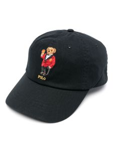 Polo Ralph Lauren casquette à motif Polo Bear - Noir