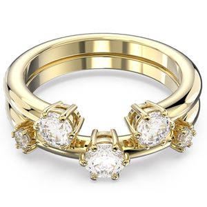 Swarovski 5640965 Ring Constella Cocktail goudkleurig-wit