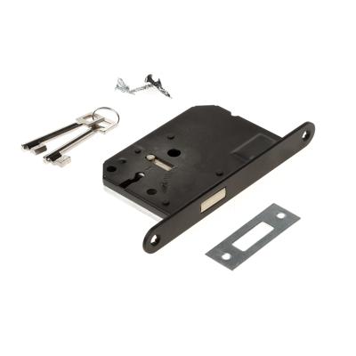 Woningbouw kastslot SL56 zwart dm.50+sl.pl