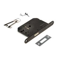 Woningbouw kastslot SL56 zwart dm.50+sl.pl