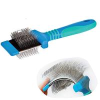 Vivog Dubbelzijdige Flexibele Pet Slicker Brush