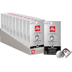 Illy - Forte Espresso Koffiecups - 10x 10 capsules