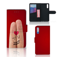 Huawei P20 Wallet Case met Pasjes Liefde - Origineel Romantisch Cadeau - thumbnail