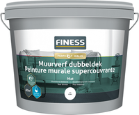 finess muurverf dubbeldek wit 10 ltr - thumbnail