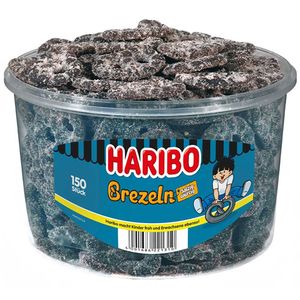 Haribo - Zoute Krakelingen - 150 stuks