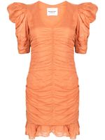 MARANT ÉTOILE robe Sireny à coupe courte - Orange