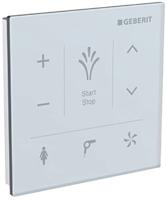 Geberit - Wandbedieningspaneel voor Geberit Aquaclean Mera: wit glas (147.038.SI.1)