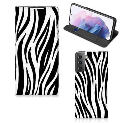 Samsung Galaxy S21 Plus Hoesje maken Zebra Samsung Galaxy S21 Plus Hoesje maken Zebra