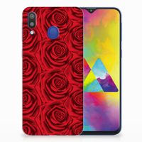 Samsung Galaxy M20 (Power) TPU Case Red Roses - thumbnail