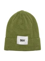 Dkny Kids bonnet à patch logo - Vert - thumbnail