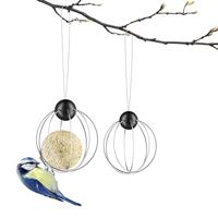 EVA SOLO EV571033 Mezenbolletjeshouder, set van 2, met hanger, diameter 8 cm, roestvrij staal/zwart