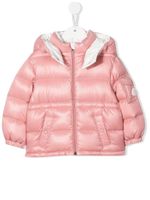 Moncler Enfant veste matelassée à capuche - Rose