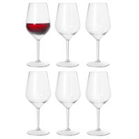 Duni Wijnglas Elegance - 6x - onbreekbaar kunststof - 400 ml - vaatwasser bestendig