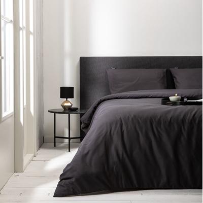 Fresh & Co Hotel Uni - Antraciet Dekbedovertrek  - 200 x 220 2-persoons (200 x 220 cm + 2 kussenslopen) Dekbedovertrek