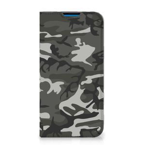 iPhone 14 Pro Max Hoesje met Magneet Army Light