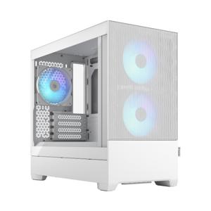 Fractal Design Pop Mini Air RGB White TG Clear Tint tower behuizing Window-Kit