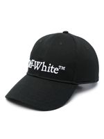 Off-White casquette Bookish Drill - Noir - thumbnail