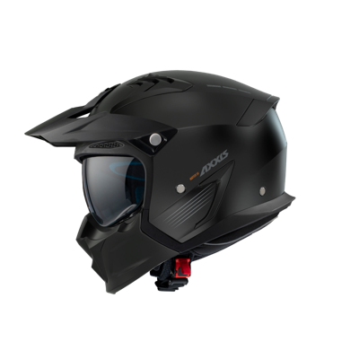 Axxis Helm Hunter SV Solid Mat Zwart XS
