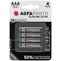 AgfaPhoto Batterij Alkaline Ultra AAA LR03 Micro 4 stuks