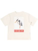 Heron Preston t-shirt à motif animalier - Tons neutres