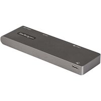 StarTech.com DKT30CMHSDPD notebook dock & poortreplicator Docking USB 3.2 Gen 1 (3.1 Gen 1) Type-C Zwart, Grijs