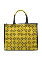 Furla sac cabas à motif monogrammé - Jaune - thumbnail