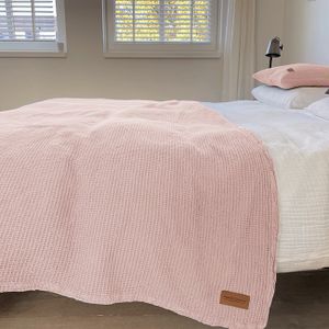 Town & Country Sprei Dexter Roze-Kussenhoes (50x50 cm)