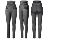 Highwaist jeans legging met slim fit - Sale