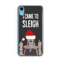 Came To Sleigh: iPhone XR Transparant Hoesje