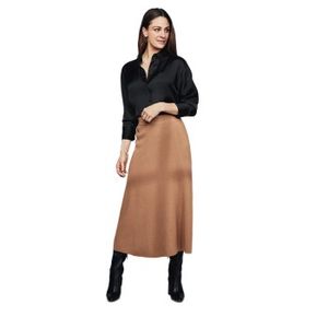 Pierre Robert X Jenny Skavlan Wool Flared Skirt