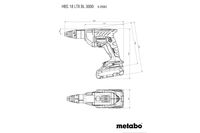 Metabo HBS 18 LTX BL 3000 620062540 Accu-schroefboormachine 18 V 4.0 Ah LiHD - thumbnail