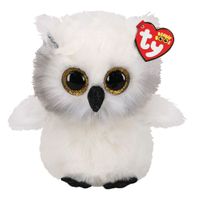 TY Beanie Boos Knuffel Uil Austin 24 cm - thumbnail