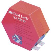 3M SJ 356D Dual Lock Klittenband Om vast te plakken Paddenstoel (l x b) 5000 mm x 25 mm Doorschijnend 1 paar - thumbnail