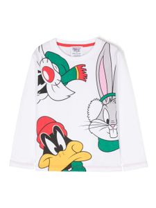 Marc Jacobs Kids x Looney Tunes t-shirt à logo imprimé - Blanc