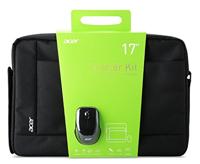 Acer Notebook Starter Kit Belly Band (tas, draadloze muis) zwart 17,3 inch effen