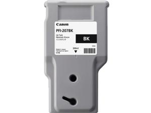 Canon PFI-207 BK inktcartridge 1 stuk(s) Origineel Zwart