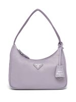 Prada mini sac à plaque logo - Violet