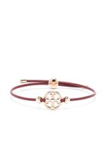 Tory Burch bracelet Miller en cuir - Rouge - thumbnail