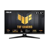 ASUS TUF Gaming VG32AQA1A - 31,5 inch WQHD-monitor - 170 Hz, 1 ms GtG, compatibel met FreeSync Premium en G-Sync, DisplayHDR 400 - Snel IPS-paneel, 16/9, 2560x1440, DP, HDMI, USB, ergonomisch, luidspreker