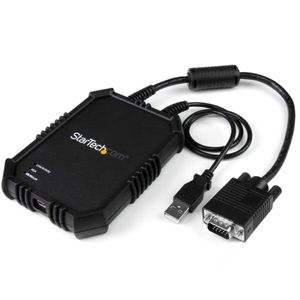 StarTech.com USB 2.0 KVM console draagbare laptop Crash cart adapter met bestandsoverdracht & video-opname