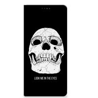 Mobiel BookCase OPPO X6 Pro Skull Eyes