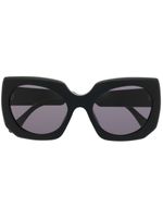 Marni Eyewear lunettes de soleil à monture carrée oversize - Noir