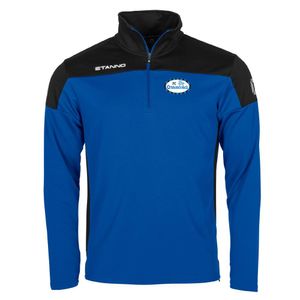 Pride 1/4 zip top FC Cranendonck Blauw Zwart