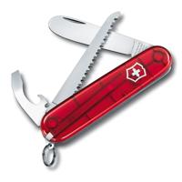 Victorinox Taschenmesser My Frist Victorinox H (9 Funktionen, grosse Klinge ohne Spitz, Holzsäge, Schraubendreher)