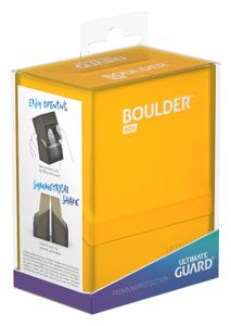 Ultimate Guard Boulder™ Deck Case 60+ Standard Size Amber