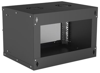 Intellinet Basic Line 6HE 19inch-wandkast (b x h x d) 540 x 353 x 400 mm 6 HE Zwart (RAL 9005)