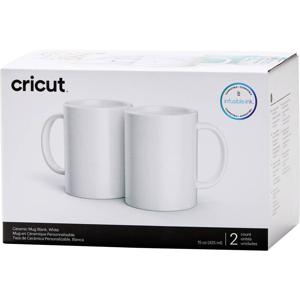 Cricut Ceramic Mug Blank Mok Wit