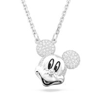 Swarovski 5669116 Ketting Mickey Mouse Disney 100 zilverkleurig-zwart-wit 42-49 cm